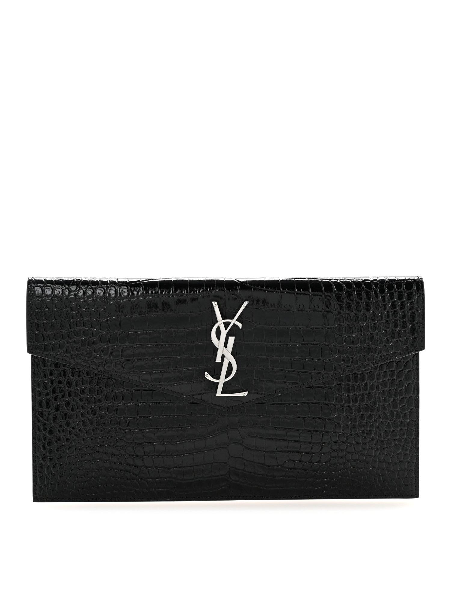 Saint Laurent Calfskin Crocodile #282361s69b